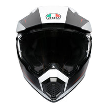 AGV AX9 PACIFIC ROAD MULTI MATT BLACK/WHITE/RED HELMET