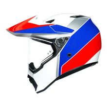 AGV AX9 ATLANTE WHITE/BLUE/RED HELMET