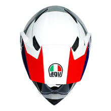 AGV AX9 ATLANTE WHITE/BLUE/RED HELMET