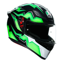 AGV K1 S KRIPTON BLACK/GREEN HELMET