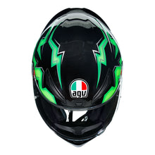AGV K1 S KRIPTON BLACK/GREEN HELMET