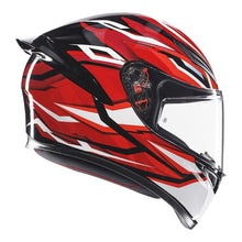 AGV K1 S LION BLACK/RED WHITE HELMET