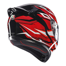AGV K1 S LION BLACK/RED WHITE HELMET