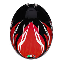 AGV K1 S LION BLACK/RED WHITE HELMET