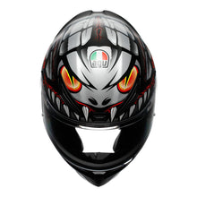 AGV K1 S LYZARD BLACK/GREY/RED HELMET