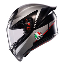 AGV K1 S LAP MATT BLACK/GREY/RED HELMET