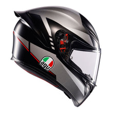 AGV K1 S LAP MATT BLACK/GREY/RED HELMET