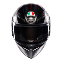AGV K1 S LAP MATT BLACK/GREY/RED HELMET