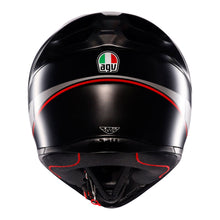 AGV K1 S LAP MATT BLACK/GREY/RED HELMET