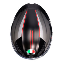 AGV K1 S LAP MATT BLACK/GREY/RED HELMET