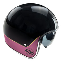NITRO X582 TRIBUTE BLACK/CANDY RED HELMET