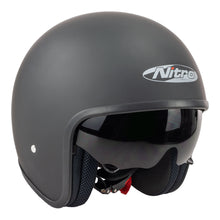 NITRO X606V SATIN BLACK HELMET