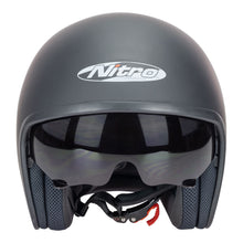 NITRO X606V SATIN BLACK HELMET