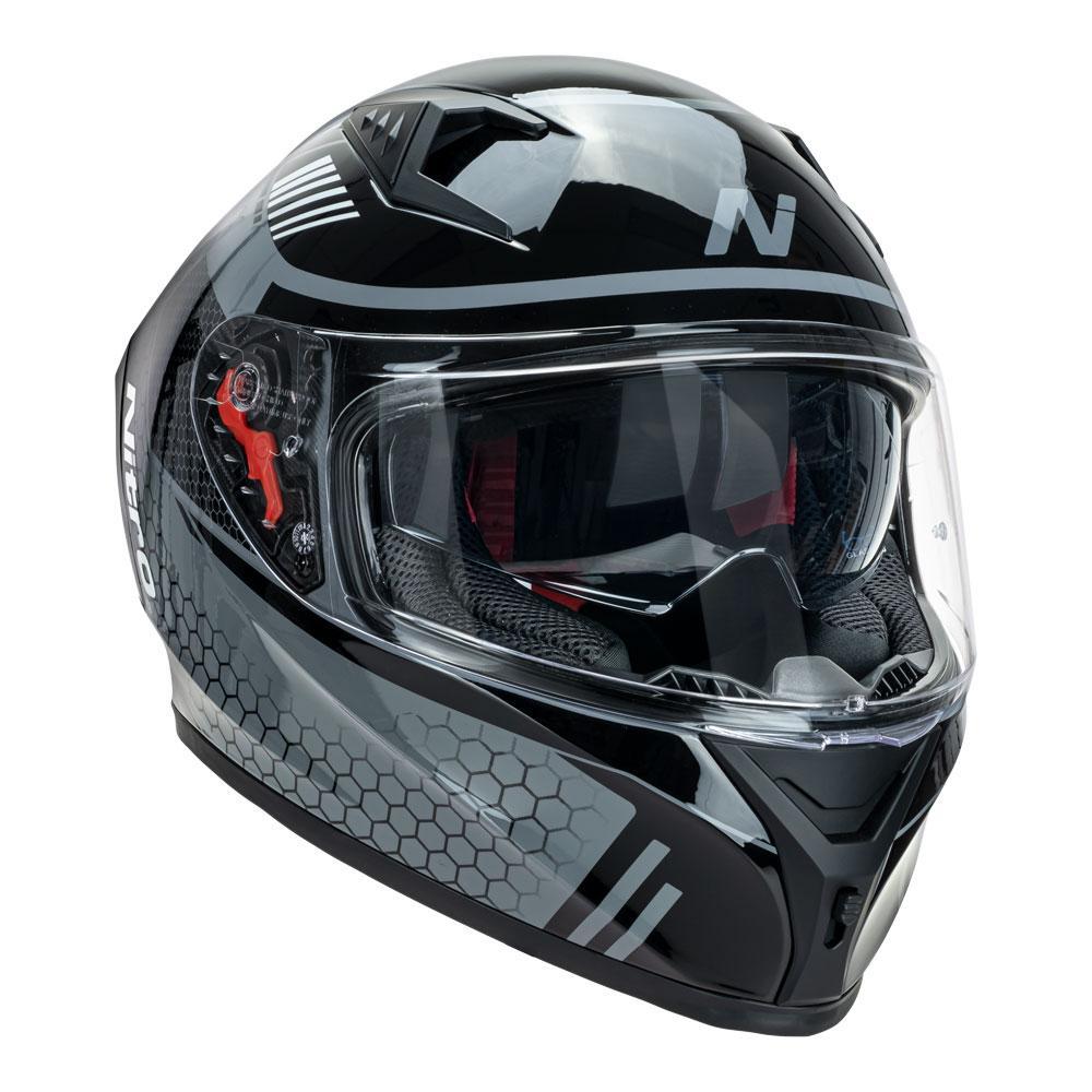 NITRO N501 BLACK/GREY HELMET