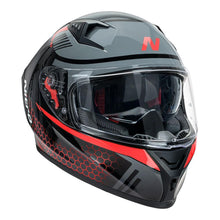 NITRO N501 BLACK/RED HELMET