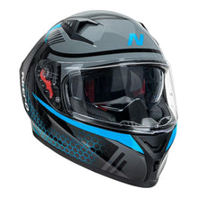 NITRO N501 BLACK/BLUE HELMET