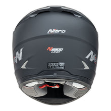 NITRO N2300 SATIN BLACK YOUTH HELMET