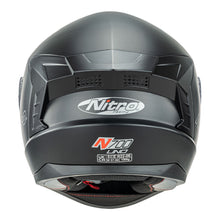 NITRO N700 SATIN BLACK HELMET