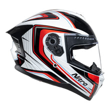 NITRO N700 RED/WHITE HELMET