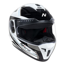 NITRO N700 BLACK/WHITE/GUNMETAL HELMET