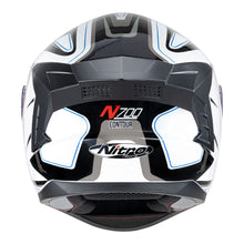 NITRO N700 BLACK/WHITE/GUNMETAL HELMET