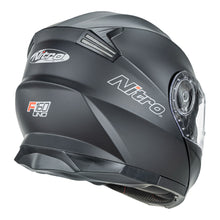 NITRO F160 SATIN BLACK MODULAR HELMET