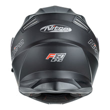NITRO F160 SATIN BLACK MODULAR HELMET