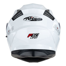 NITRO F160 GLOSS WHITE MODULAR HELMET