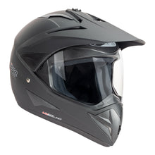 NITRO MX730 SATIN BLACK ADVENTURE HELMET