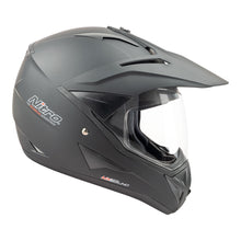 NITRO MX730 SATIN BLACK ADVENTURE HELMET