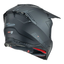 NITRO MX710 MOTOCROSS HELMET SATIN BLACK