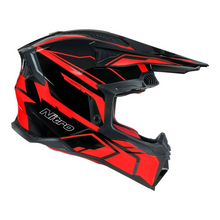 NITRO MX710 SHARD II MOTOCROSS HELMET RED/BLACK
