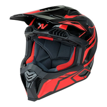 NITRO MX710 SHARD II MOTOCROSS HELMET RED/BLACK