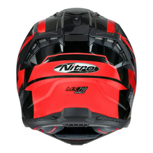 NITRO MX710 SHARD II MOTOCROSS HELMET RED/BLACK