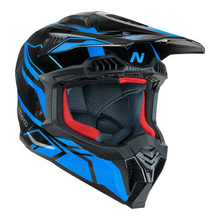 NITRO MX710 SHARD II MOTOCROSS HELMET BLUE/BLACK