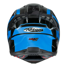 NITRO MX710 SHARD II MOTOCROSS HELMET BLUE/BLACK