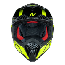 NITRO MX710 SHARD II MOTOCROSS HELMET FLURO YELLOW/BLACK