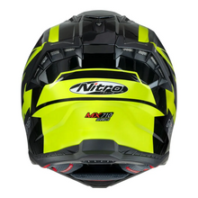 NITRO MX710 SHARD II MOTOCROSS HELMET FLURO YELLOW/BLACK