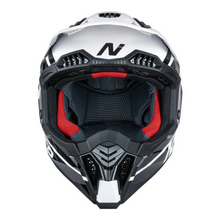 NITRO MX710 ONYX MOTOCROSS HELMET WHITE/GREY