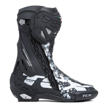 TCX RT-RACE MOTOCROSS BOOTS BLACK/WHITE/GREY