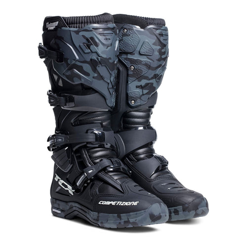 TCX COMP EVO 2 MICHELIN® MOTOCROSS BOOTS BLACK/CAMO