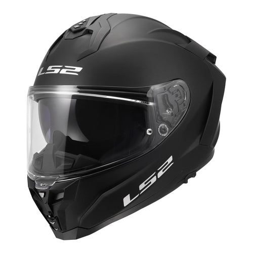 LS2 FF817 CHALLENGER II SOLID HELMET - MATT BLACK