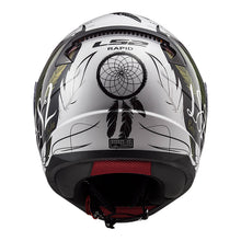 LS2 FF353 RAPID II BOHO HELMET - WHITE / BLACK / PURPLE 06