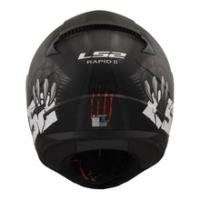 LS2 FF353 RAPID II CLAW HELMETS - BLACK 06