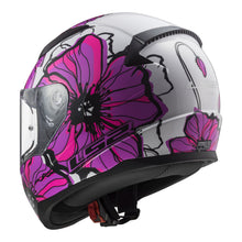 LS2 FF353 RAPID 2 POPPIES PINK HELMET - ECE 22.06