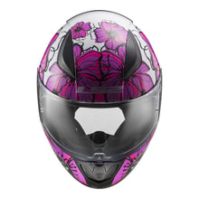 LS2 FF353 RAPID 2 POPPIES PINK HELMET - ECE 22.06
