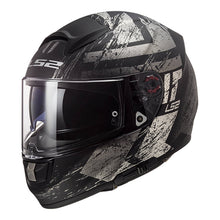 LS2 FF397 VECTOR EVO HUNTER HELMET - MATTE BLACK / TITANIUM