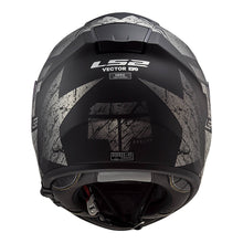 LS2 FF397 VECTOR EVO HUNTER HELMET - MATTE BLACK / TITANIUM