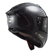 LS2 FF805C THUNDER GLOSS CARBON HELMET 22.06 (SIZE: LARGE)