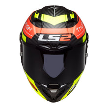 LS2 FF805C THUNDER CARBON ATTACK MATT RED / HI-VIS YELLOW - ECE 22.06 (Size: LARGE)